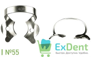 Кламп №55 для молочных зубов и первых детских моляров Dentech