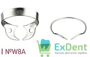 Кламп №W8A для моляров - аналог Brinker B1 Dentech