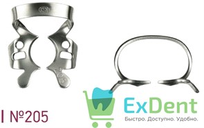 Кламп №205 для моляров Dentech