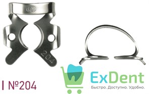 Кламп №204 для моляров Dentech