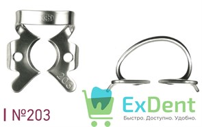 Кламп №203 для моляров Dentech