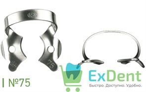 Кламп №75 для молочных зубов и первых детских моляров Dentech