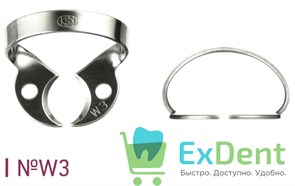 Кламп №W3 для моляров Dentech