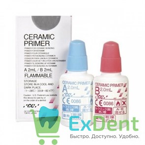 Ceramic Primer (Керамик Праймер) двухкомпонентный адгезив для соединения композитов и керамики 2мл.+2 мл.