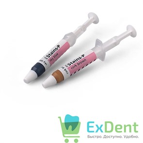 Классик дентинов красит медно коричнев / Dentin Stains шприц 3гр cooper
