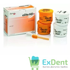 {{photo.Alt || photo.Description || 'Elite (Элит) HD+ Putty Soft Normal Set  - A-силикон очень высокой вязкости (4 х 450 мл)'}}
