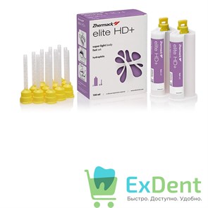 {{photo.Alt || photo.Description || 'Elite (Элит) HD+ Super Light Body Fast Set - A-силикон низкой вязкости (2 x 50 мл)'}}
