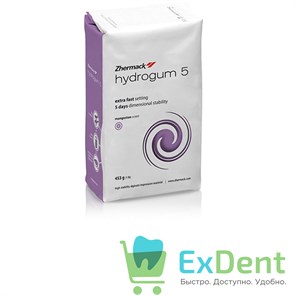 {{photo.Alt || photo.Description || 'Hydrogum (Гидрогум) 5 - альгинат с быстрым схватыванием, сиреневый (453 г)'}}