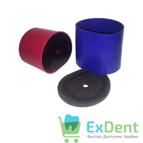 Кольца муфельные синие большие /  Muffle Formers Large 4шт