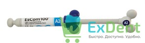 {{photo.Alt || photo.Description || 'EsCom (Еском) 100 A2 - наногибридный пломбировочный материал (4 г)'}}