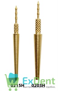 Штифты Dowel - Pin из латуни 0203H с иглой для разборных моделей NTI (100 шт)