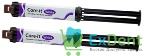 {{photo.Alt || photo.Description || 'Core it (Коре Ит) Dual White -  материал композитный фторсодержащий (2 х 10 г)'}}