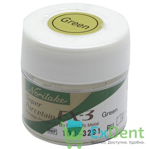 Noritake (Наритаки) EX3 Модификаторы дентина Green (10 г)
