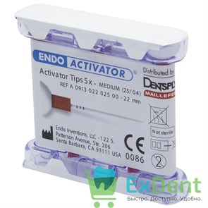 {{photo.Alt || photo.Description || 'EndoActivator Tips M насадки красные, средние (25 шт)'}}
