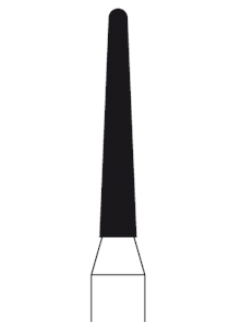 {{photo.Alt || photo.Description || '850-016F-HP Бор алмазный NTI, форма конус круглый, мелкое зерно'}}