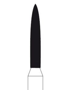 {{photo.Alt || photo.Description || '863-016M-HP Бор алмазный NTI, форма пламевидная, среднее зерно'}}
