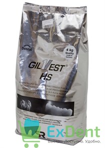 Паковочная масса Гилвест HS (Gilvest HS) - для изготовления коронок и мостов (4 кг)