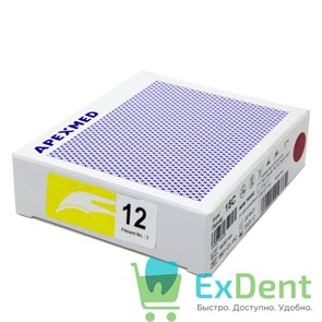 {{photo.Alt || photo.Description || 'Лезвие хирургическое стерильное №12 Apexmed (100 шт)'}}