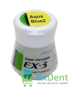 {{photo.Alt || photo.Description || 'Noritake (Наритаки) EX3 Люстровый фарфор Aqua Blue 2 (10 г)'}}