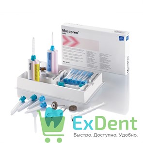 Mucopren soft (Мукопрен софт) эластичная подкладка базиса съемного протеза