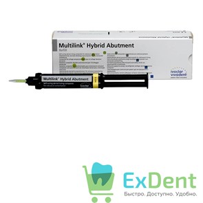 Multilink Hybrid Abutment HO 0 - самотвердеющий композитный цемент.