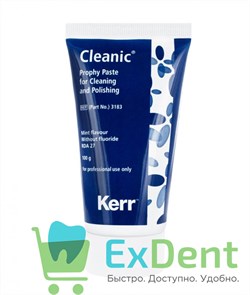 Паста полировочная Cleanic Mint Fluoride-Free с мятным вкусом без фтора (100 г)
