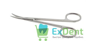 {{photo.Alt || photo.Description || 'Ножницы глазные изогнутые Квинби (BD-1355/2)'}}