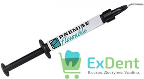 Premise Flowable (Премис Флоу) набор А1 -  светоотверждаемый наногибридный, текучий (4 х 1,7 г)