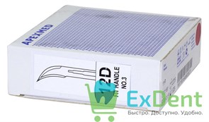 Лезвие хирургическое стерильное №12 D Apexmed (100 шт)