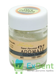 Noritake (Наритаки) EX3 ADDMATE Dark Opaque фарфор для исправления дефектов керимики (10 г)