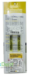 Porcelain Etch (Порцелайн Етч) 9% гель для протравливания керамики (2 х 1,2 мл) BJM LAB