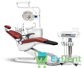 {{photo.Alt || photo.Description || 'Стоматологическая установка Mercury 550 с 26-диодным светильником, нижняя подача с подкатным модулем'}}