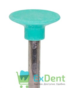 {{photo.Alt || photo.Description || 'Полир Kagayaki Ensmart Pin - зеленый (средняя) диск, металл, для финишной полировки композита (1шт)'}}