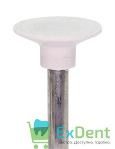 {{photo.Alt || photo.Description || 'Полир Kagayaki Ensmart Pin - белый (грубая) диск, металл, для финишной полировки композита (1шт)'}}