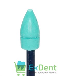 {{photo.Alt || photo.Description || 'Полир Kagayaki Ensmart Pin - зеленый (средняя) пламя, для полировки композита (1 шт)'}}