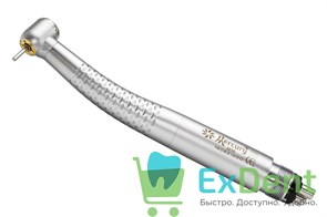 {{photo.Alt || photo.Description || 'Наконечник турбинный Mercury 351K M4 - кнопочный, с 5-ти точ. спреем, светом (подшипник KaVo)'}}