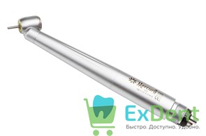{{photo.Alt || photo.Description || 'Наконечник турбинный Mercury 152 M4 - кнопочный, изогнутая под углом 45 градусов голова'}}