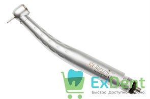 {{photo.Alt || photo.Description || 'Наконечник турбинный Mercury 361N M4 - кнопочный, с генератором света и 4-х точечным спреем'}}
