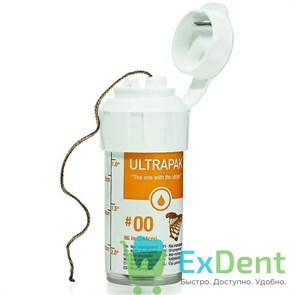 {{photo.Alt || photo.Description || 'Нить ретракционная №00, Ultrapak без пропитки, (2,44 м)'}}