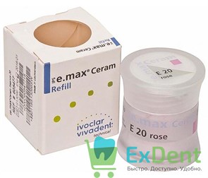 IPS e.max Ceram Essence - 20 порошковый краситель розовый (5 г)