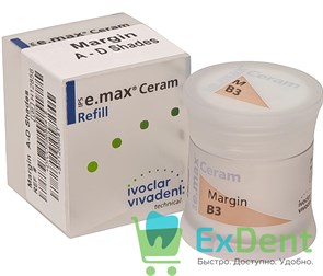 {{photo.Alt || photo.Description || 'IPS e.max Ceram Margin - B3 маргинальная плечевая масса (20 г)'}}