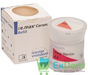 {{photo.Alt || photo.Description || 'IPS e.max Ceram Deep Dentin - A2 дипдентин (20 г)'}}