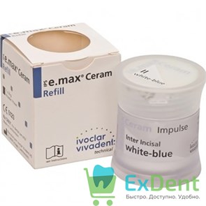 IPS e.max Ceram Impulse Inter Incisal - бело-голубая импульсная масса режущего края (20г)