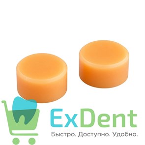 Воск моделировочный GEO Expert effect A. Bruguera, оранжевый прозрачный (2 х 4 г)