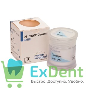 IPS e.max Ceram Transpa - нейтральная транспа-масса нейтральная (20г)