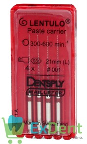 Lentulo (Лентуло) №1, 21 мм, Dentsply, для внесения силанта в корневой канал (4 шт)