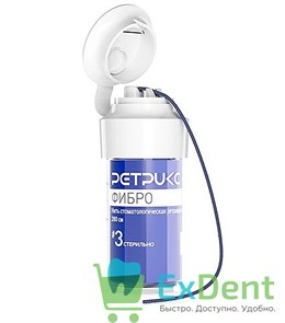 Ретрикс Фибро №3 синяя нить ретракционная без пропитки аналог, Dispodent 1 (2,8 м)