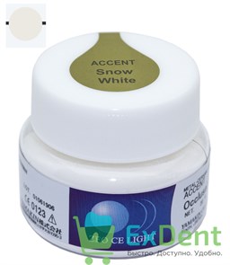 Zeo Ce Light Accent (Акцент ) Snow White - для создания цветовых эфектов дентина и эмали (20 г)