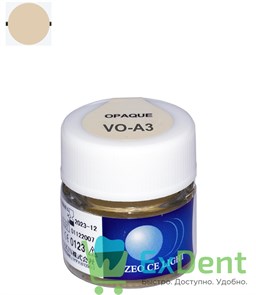 Zeo Ce Light Opaque (Паста опак) VO-A3 - для перекрытия цвета металла под цвет дентина (3.5 г)