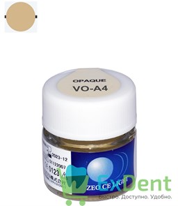 Zeo Ce Light Opaque (Паста опак) VO-A4 - для перекрытия цвета металла под цвет дентина (3.5 г)